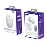 NZXT Lift Elite Wireless Gaming Mouse Wit, USB / 2.4 GHz, 8.000 Hz / 4.000 Hz, 26.000 DPI