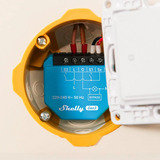 Shelly 1L Gen3 slimme schakelaar Blauw