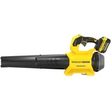 Stanley 18V STANLEY® FATMAX® V20 borstelloze blazer bladblazer Geel/zwart, 4.0Ah, accu en oplader inbegrepen