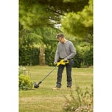 Stanley V20 18V 2Ah 25cm grastrimmer zonder accu en oplader Zwart/geel, Accu en oplader niet inbegrepen