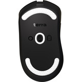 Teevolution Terra Pro gaming muis Zwart, 50 - 42.000 DPI, 2.4 GHz / Bluetooth / USB