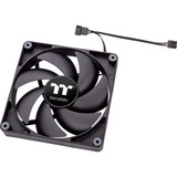 Thermaltake CT120 PC Cooling Fan (2-Fan Pack) case fans Zwart, 2 stuks, 120 x 120 x 25 mm, PWM