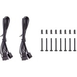 Thermaltake CT120 PC Cooling Fan (2-Fan Pack) case fans Zwart, 2 stuks, 120 x 120 x 25 mm, PWM