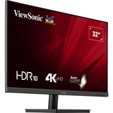 ViewSonic VA3208-4K-HD 31.5" monitor Zwart (mat), 2x HDMI, 1x DisplayPort