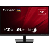 ViewSonic VA3208-4K-HD 31.5" monitor Zwart (mat), 2x HDMI, 1x DisplayPort