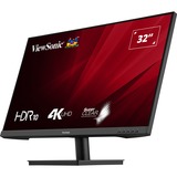 ViewSonic VA3208-4K-HD 31.5" monitor Zwart (mat), 2x HDMI, 1x DisplayPort