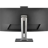 ViewSonic VG3457CV Curved Video Conferencing Docking Monitor 34" UltraWide  Zwart, 2x HDMI, 1x DisplayPort, USB-C, USB-A, LAN, 100 Hz, 1500R