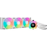 be quiet! Light Loop IO LCD 360 waterkoeling Wit, 4-pin PWM fan-connector