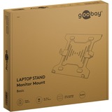 goobay Laptophouder voor monitorarm,10 tot 15,6 inch standaard Zwart