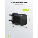 goobay USB-C PD GaN snellader Nano (20 W)  Zwart, 1x USB-C, Power Delivery 3.0