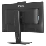 iiyama ProLite XB2797QSNPH-B1 27" monitor Zwart, HDMI, DisplayPort, USB-C, LAN, Audio, Webcam