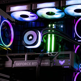 ALTERNATE Thunderstorm Xtreme Ryzen 7 – RTX 5090 iCue gaming pc Zwart | Ryzen 7 9850X3D | RTX 5090 | 64 GB | 2 TB SSD