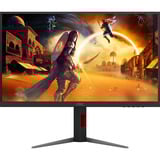 AOC U27G4XM 27" 4K UHD gaming monitor Zwart/rood, HDMI, DisplayPort, 4x USB-A, USB-B, 160 Hz / 320 Hz
