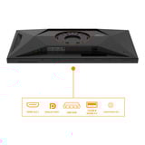 AOC U27G4XM 27" 4K UHD gaming monitor Zwart/rood, HDMI, DisplayPort, 4x USB-A, USB-B, 160 Hz / 320 Hz