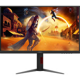 AOC U27G4XM 27" 4K Ultra HD gaming monitor Zwart/rood, 1x DisplayPort, 1x HDMI, 4x USB-A, 160 Hz / 320 Hz