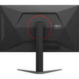 AOC U27G4XM MiniLED dual gaming monitor 27" 4K UHD  Zwart/rood, 1x HDMI, 1x DisplayPort, USB-A, USB-B, 320 Hz