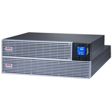 APC Easy-UPS On-Line SRVL3KRILRK Noodstroomvoeding - Li-ion ups Zwart/zilver, 6x C13, 1x C19, Rack/tower convertible, extendable runtime, 3000VA