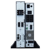 APC Easy-UPS On-Line SRVL3KRILRK Noodstroomvoeding - Li-ion ups Zwart/zilver, 6x C13, 1x C19, Rack/tower convertible, extendable runtime, 3000VA