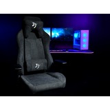 Arozzi Vernazza Soft Fabric - Dark Grey gamestoel Donkergrijs