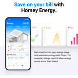 Athom Homey Pro + Energy Dongle basisstation Zwart