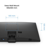 BenQ  23.8" monitor Zwart