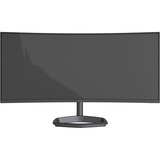 Cooler Master GM34-CWQ2 34" Curved UltraWide gaming monitor Zwart, 2x HDMI | 1x DisplayPort | USB-C | DisplayHDR 400 | 180 Hz