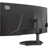 Cooler Master GM34-CWQ2 34" Curved UltraWide gaming monitor Zwart, 2x HDMI | 1x DisplayPort | USB-C | DisplayHDR 400 | 180 Hz