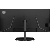 Cooler Master GM34-CWQ2 34" Curved UltraWide gaming monitor Zwart, 2x HDMI | 1x DisplayPort | USB-C | DisplayHDR 400 | 180 Hz
