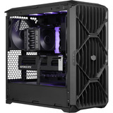 Cooler Master HAF II 500 midi tower behuizing Zwart | 2x USB-A | 1x USB-C | Tempered Glass