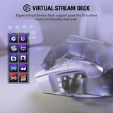 Corsair SCIMITAR Elite Wireless SE gaming muis Wit, 33.000 dpi, RGB leds