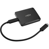 Crucial X10 Pro Portable 4 TB externe SSD Zwart (mat), USB-C 3.2 Gen 2x2 (20 Gbit/s)