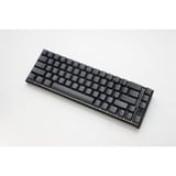 Ducky Mecha Pro SF RGB mechanisch toetsenbord Zwart, US lay-out (QWERTY), Cherry MX Speed Silver, 65%, RGB leds, PBT double-shot