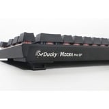Ducky Mecha Pro SF RGB mechanisch toetsenbord Zwart, US lay-out (QWERTY), Cherry MX Speed Silver, 65%, RGB leds, PBT double-shot