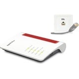FRITZ! Box 7530 AX International router Wit/rood, Mesh Wi-Fi