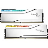 G.Skill 48 GB DDR5-8200 (2x 24 GB) Kit werkgeheugen Zilver, Trident Z5 Royal, RGB, EXPO