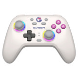 GameSir Nova HD Rumble NS Controller Wit, PC, Steam, Android, iOS, Switch, Bluetooth / 2.4 GHz / USB