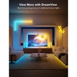 Govee Envisual TV Backlight T2 sfeerverlichting 10 meter, RGBIC, Wifi, Bluetooth, voor 55 - 65 inch tv's