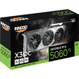 INNO3D GeForce RTX 5060 Ti TWIN X3 OC 8GB grafische kaart 3x DisplayPort, 1x HDMI 2.1, DLSS 4