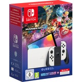 Switch (OLED-model) Wit - Mario Kart 8 Deluxe Bundel spelconsole