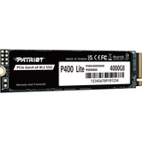 Patriot P400 Lite 4 TB SSD Zwart/wit, P400LP4KGM28H, PCIe 4.0 x4, NVMe 1.4, M.2 2280