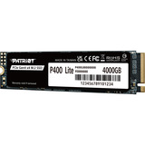 Patriot P400 Lite 4 TB SSD Zwart/wit, P400LP4KGM28H, PCIe 4.0 x4, NVMe 1.4, M.2 2280