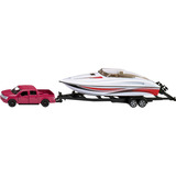 SIKU Super - Ford F150 met motorboot Modelvoertuig 