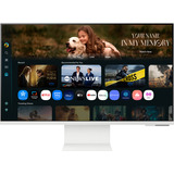 Samsung M8 32" Smart Monitor M80F UHD 4K Wit, 1x HDMI, 1x USB-C, 2x USB-A, Wi-Fi, BT, Webcam