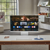 Samsung M8 32" Smart Monitor M80F UHD 4K UHD  Wit, 1x HDMI, USB-C, USB-A, Wi-Fi, Bluetooth, Webcam