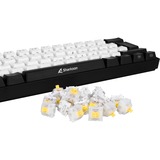 Sharkoon Switch Set Gateron CAP Milky Yellow keyboard switches Geel/wit, 35 stuks
