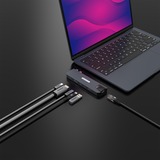 Sitecom 6-in-2 MacBook Air Multiport Hub dockingstation Blauw