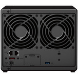 Synology DiskStation DS923+ incl. 4x Seagate IronWolf 8 TB harde schijf nas Zwart, 2x LAN, 2x USB-A 3.2 (5 Gbit/s), eSATA