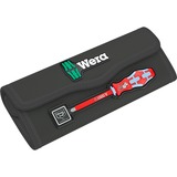 Wera Kraftform Kompakt VDE RVS 17 extra slim 1 Tool Finder, 17‑delig schroevendraaier Rood/blauw