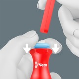 Wera Kraftform Kompakt VDE RVS 17 extra slim 1 Tool Finder, 17‑delig schroevendraaier Rood/blauw