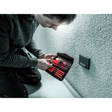 Wera Kraftform Kompakt VDE RVS 17 extra slim 1 Tool Finder, 17‑delig schroevendraaier Rood/blauw
